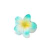 Presilha de Frangipani Colorida Doce de 4cm Venda Quente Transfronteiriça Acessório de Cabelo Doce Acessório de Cabeça Feminino Flor Acessórios de Cabelo Presilha de Cabelo Placa Atacado
