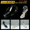 Suporte de Sapato Transparente Porta-Sapatos Exibidor Estante de Sapatos Loja de Sapatos Prateleira de Exibição de Sapatos de Casamento Exibidor Acrílico