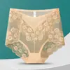 Control de abdomen, realce de glúteos, talla grande, 45-150 kg, nuevo, antibacteriano, sexy, encaje hueco, cintura alta, sin costuras, bragas para mujer