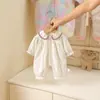 Roupas de Bebê, Roupas de Outono, Macacões de Bebê Menina, Macacão Princesa Lua Cheia Cem Dias, Roupas de Passeio para Recém-Nascidos, Roupas para Engatinhar