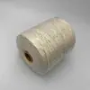 Fornecimento Direto da Fábrica 2023 Novo Modelo Corda Embutida Corda de Algodão 2mm DIY Feito à Mão Fio de Algodão Branco Natural Cordão Trançado