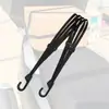 Correas de Sujeción para Bicicleta, Cuerdas Elásticas con Gancho para Vehículos Eléctricos, Cuerdas para Fijación de Equipaje, Correas para Casco, Bandas Elásticas, Cuerdas para Colgar, Cuerdas Elásticas