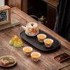Conjunto de Chá Bule Criativo Estilo Chinês Conjunto de Chá Cultural e Criativo Combinação High-End Brinde Souvenir para Banco de Negócios