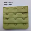 Extensor de Sujetador de Acero Inoxidable de Tres Filas y Tres Ganchos, Broche Extensor de Lencería de Tres Filas y Tres Ganchos, Venta Directa del Fabricante, Incluye Carta de Colores