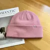 Gorro de Frío Tejido de Doble Capa Fino Estilo Coreano 100% Lana para Hombres y Mujeres Invierno Cálido Protección para los Oídos Borde Enrollado Gorro de Tejer