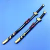 Espada de Bambú Cosplay Accesorios Modelo de Arma Héroe Viento Alto Alianza de Espadachines Madera de Hoja Sin Filo