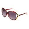 Gafas de sol para mujer con montura grande, Protección solar, Protección UV, Alta definición, Gafas de sol retro Cat-Eye de moda, Gafas de sol para vacaciones en la playa