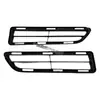 Adecuado para Toyota Hilux Revo 16-22 Rejilla Inferior del Parachoques Delantero Moldura de la Rejilla de Ventilación Inferior del Parachoques Delantero