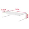 Clip Divisor de Estante de Refrigerador de Cocina Estante de Almacenamiento Interno Compartimento Divisor Divisor de Cajón Integrado Apilamiento de Combinación Libre