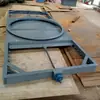 Válvula Gaveta Manual, Válvula Gaveta para Canal de Esgoto em Aço Inoxidável, Válvula de Irrigação, Válvula de Descarga, Válvula Gaveta para Transferência de Material de Esgoto