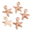 YuenZ accesorio de joyería de aleación de estrella de mar colgante simple DIY pulsera collar colgante fábrica directa D7147