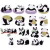 Leesi Bordar Tecido Patch Vestuário Acessórios Acessórios Emblema Patch Patch Panda Cross-border Aliexpress Amazon Patch