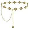 Cadena de cintura con patrón vintage versátil para moda de mujer europea y americana, cinturón accesorio para vestido y traje de mujer, estilo bohemio