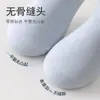 Calcetines de suelo para bebé, nuevo producto de otoño, suela completa de goma antideslizante para interiores, calcetines de algodón sin costuras de media caña con dibujos animados para bebé