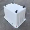Tanque de Agua de Plástico Engrosado al por Mayor con Ruedas, Caja de Plástico para Almacenamiento y Rotación para Fábricas de Ropa, Caja de Plástico para Entrega Express, Cesta de Plástico para Almacenamiento