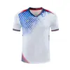 Roupas Novas de Badminton Masculinas e Femininas Tops Secagem Rápida Roupas de Competição de Tênis Crianças Alunos Uniformes Roupas de Treino 60030