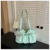 Nova Bolsa de Ombro Plissada com Bolinhas Estilo Coreano Outono 2026 para Mulheres, de Alto Valor, Exquisite e Fashion para o Trabalho e o Dia a Dia