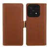 Adecuado para Xiaomi 17/16 Pro/Ultra, funda de teléfono de cuero con tacto de piel, tapa abatible, anticaídas, estilo de negocios