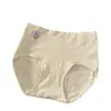 Algodão de Fibra Longa de Xinjiang Roupa Íntima Tamanho Plus Size Algodão Puro 10A Antibacteriana Entrepernas Estendido Jacquard Sem Costura Respirável Cueca Triângulo Cintura Alta Feminina
