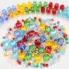 Cuentas de Rueda de 8 mm Cuentas de Mijo de Vidrio Color DIY Joyería Cuentas Hechas a Mano Colgante Pulsera Material