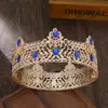 Corona de Príncipe Heredero para Hombre Corona de Hombre Tiara de Rey Corona de Concurso Corona de Reina para Actuación Unisex