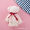 Toalha de urso de veludo coral toalha de presente de feriado toalha de presente publicitário estilo cartoon decoração de vinho lua cheia