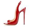 Yingmeier 20 cores transfronteiriça estação europeia moda sandálias peep toe gradiente salto agulha sapatos femininos AliExpress