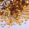 Strass de Tamanhos Mistos Ss3-Ss16 com Verso Plano para Capas de Celular, Strass de Vidro Cristal DIY para Arte de Unhas Criativa, Acessórios Decorativos Mistos