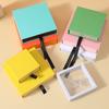 Caja de Suspensión Personalizada Caja de Joyería Caja de Joyería Anillo Arete Pulsera Caja de Joyería Caja de Cajón para Pulsera Personalizada con Logotipo