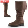 2026 Fabricante para Comercio Exterior Transfronterizo Botas Largas de Hombre Botas de Hombre de Suela Plana Retro Talla Grande 40-4 Comercio Exterior