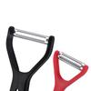 Fabricante en stock 2 en 1 pelador multiusos pelador utensilio de cocina raspador de alambre pelador al por mayor