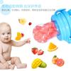 Ventas Directas de Fábrica Punto Silicona de Grado Alimenticio para Bebé Puede Morder Molares y Masticar Bebé Fruta Masticar Diversión