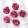 G 7cm Cabezas de Flores de Rosa Artificiales Materiales DIY Flor de Ramillete Pared de Flores Fila de Flores Corona de Flores Arreglo Floral Decoración de Flores Artificiales