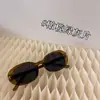 Gafas de Sol Ovaladas Retro con Forma de T para Mujer 2026 Nuevo Estilo Gafas de Sol de Alta Gama Anti-UV Fábrica de Gafas de Sol Ins