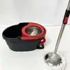 Cubeta Mopadora Rotatoria Kt9 Operada con Pedal Personalizada con Exprimidor Automático, Separación de Agua Limpia y Sucia, Cubeta Mopadora Operada con Pedal que Ahorra Esfuerzo, Almohadilla de Deshidratación Operada con Pedal