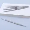 Caneta Pontilhada de Aço Inoxidável com Ponta Dupla em Estoque do Fabricante, Caneta Pontilhada para Nail Art, Caneta Flor de Gancho, Caneta Pontilhada e de Pintura para Nail Art, Caneta de Escultura