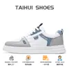 Zapatillas Blancas para Hombre 2025 Nuevas Zapatillas de Moda Primavera y Verano Zapatos Deportivos Casuales para Hombre Zapatillas Versátiles de Suela Gruesa