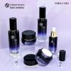 Frasco Dosador de Cosméticos Conjunto de Produtos de Vidro Elegante Frasco 120ml Frasco para Tônico Frasco para Creme de Parede Grossa Frasco Vazio