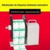 Dispositivo rebobinador de etiquetas Fangtai rebobinamento síncrono bidirecional totalmente automático papel revestido fosco prateado pano de lavagem marca de lavagem máquina rebobinadora