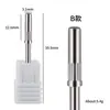Anel de Lixa de Unha Pequeno 3.1mm Atualizado Transfronteiriço Rolamento Mini Conjunto Núcleo do Eixo do Anel de Lixa Removedor de Manicure Cabeça de Polimento