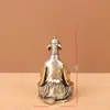 Perro Vendedor de Latón Puro Perro del Zodiaco Llamador de Perro Práctica de Caligrafía Vintage Antiguo Decorativo de Escritorio Mascota de Té Adorno Artesanal