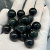 Cuentas de piedra Yao Wang jade de Xizang jade verde oscuro cuentas sueltas 6 8 10 12 14 16 mm magnético fuerte magnético débil patrón de serpiente alta permeabilidad