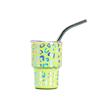 Venta Caliente Transfronteriza Copa Pequeña de Vino de 2oz Acero Inoxidable 304 Taza para Coche Doble Pared al Vacío Mini Popote Taza Huevo Pequeña Portátil
