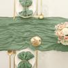 Estilo bohemio tela arrugada servilleta decoración de mesa fiesta de bodas mantel hilo de Bali comercio exterior servilleta arrugada al por mayor
