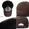 Gorra de béisbol de pana con forro polar para otoño e invierno, gorra de pico estilo coreano, sombrero casual para exteriores para hombres y mujeres, transfronterizo