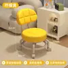 Taburete Pequeño con Ruedas Universal, Taburete para Cambiarse los Zapatos del Hogar, Taburete Redondo Giratorio Móvil con Bebé, Para Sentarse a Largo Plazo, Taburete Bajo con Ruedas para Entrega Rápida