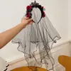 Nuevo Sombrero de Halloween: Diadema de Felpa Cabeza de Fantasma de Calabaza, Diseño Único y Exquisito, Disfraz de Cosplay, Accesorio Divertido para el Cabello para Mujeres