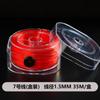 Rojo No. 72 Línea de Jade Cuerda Roja Cuerda Trenzada Cuerda de Mano Pulsera Trenzada a Mano DIY Material de Cuentas Pulsera Autotrenzada Cuerda de Nudo Chino