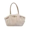 Bolsas de Felpa para Otoño e Invierno Bolsos de Hombro Individuales Peludos Elegantes para Mujer 2026 Nuevo Bolso de Mano Tote Bolso Peludo