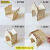 Fabricantes venden nido de pollo de rutina hecho a mano para niños, casa de pájaros de codorniz de madera, loro de grafiti, habitación de hámster, al por mayor
